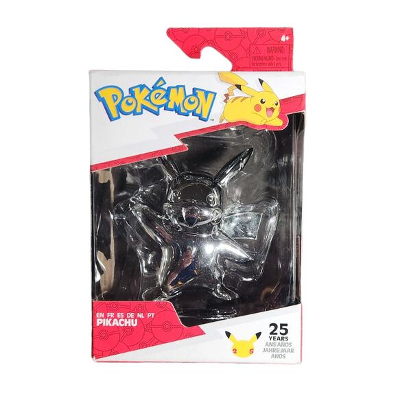 Pokemon Pikachu 25th Anniversary Silver Series 1 New Sealed - Picture 1 of 6